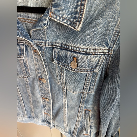 Madewell Classic Fit Premium Denim Jean Jacket | Size Large - Picture 8 of 16